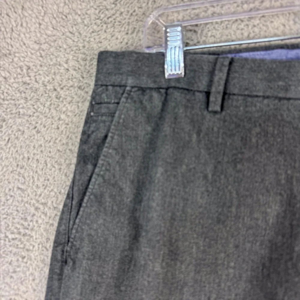 Banana Republic Kentfield Pants Mens 33 Gray‎ Chino Casual Flat Front 33x32